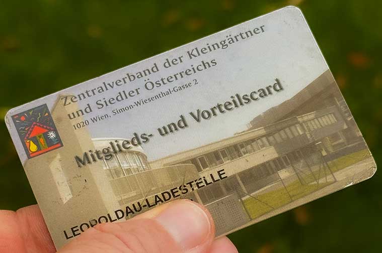 KleingartenCard Zentralverband der Kleingärtner und Siedler Österreichs
